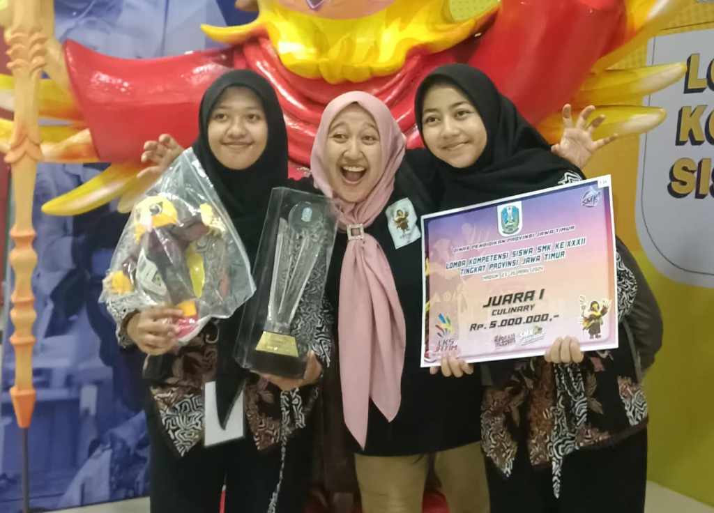 Jawara Culinary! Adelia Yunita, Siswi SMKN 1 Turen Sukses Raih Juara 1 LKS Jatim&nbsp;2024