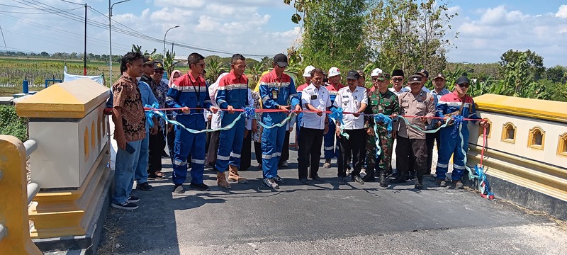 Pertamina EP Cepu Resmikan Jembatan Damseng, Tingkatkan Perekonomian Warga&nbsp;Senori
