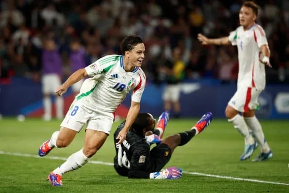 Prancis vs Italia: Gli Azzuri Menggunduli Tuan Rumah Les Tricolores 1-3 di UEFA Nations League&nbsp;2024