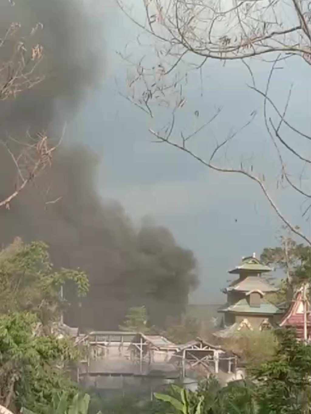 Jatim Park 3 Kota Batu Kebakaran, Titik Api Diduga dari Wahana The Legend Star 